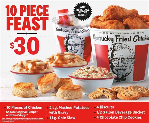Kentucky fried chicken meal deals - Visit your local KFC® at 1900 12th Avenue NE to grab our mouthwatering world famous fried chicken near you. Our chicken restaurant offers delicious fried chicken family meals, buckets of chicken, crispy chicken sandwiches, fried chicken tenders, classic Famous Bowls, home-style classics and warm buttermilk biscuits.